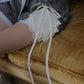 doily lace ribbon key charm【Delivery in March 2026】
