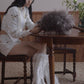 scale embroidery spangle jacket【Delivery in March 2026】