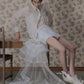 tulle train skirt【Delivery in March 2026】
