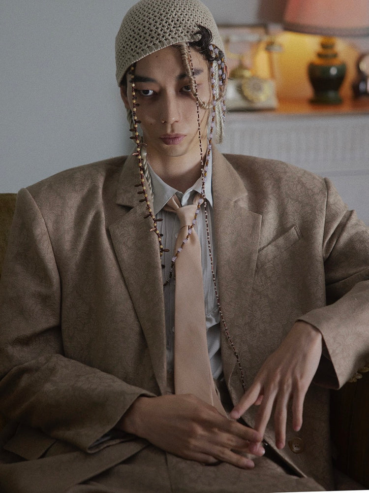 damask cloth double jacket【Delivery in March 2026】