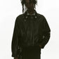crystal bijou collar 2WAY blouson【Delivery in August 2025】