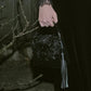 black lei beads mini hand bag【Delivery in August 2025】