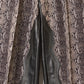 snake pattern faux leather pants【Delivery in January 2023】
