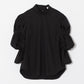 Puff sleeve blouse Black