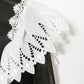 ribbon bijou mesh pullover【Delivery in January 2023】