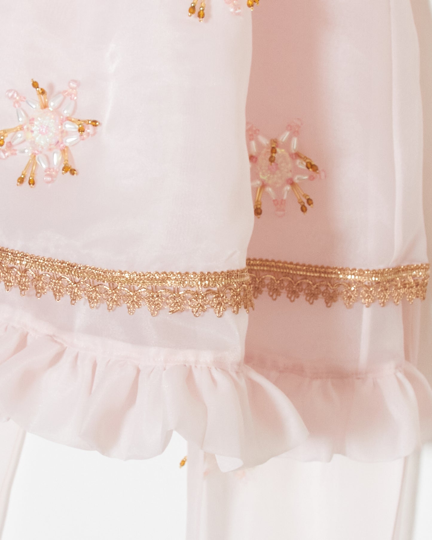 pink star ribbon skirt【Delivery in April 2023】