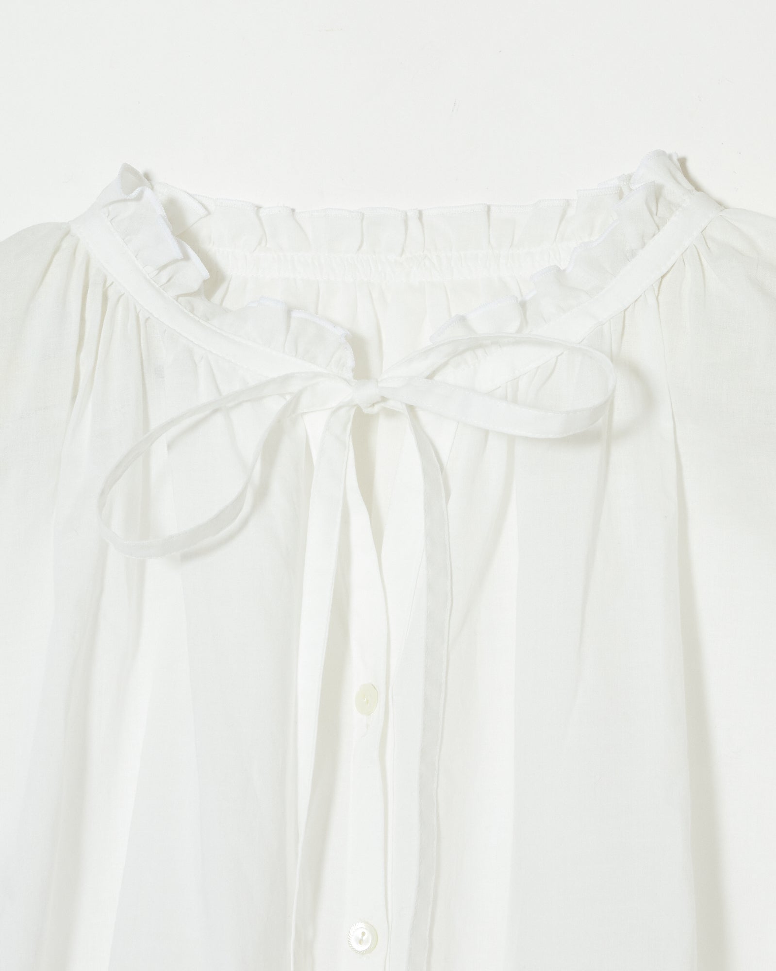 white LOVE blouse – tanakadaisuke