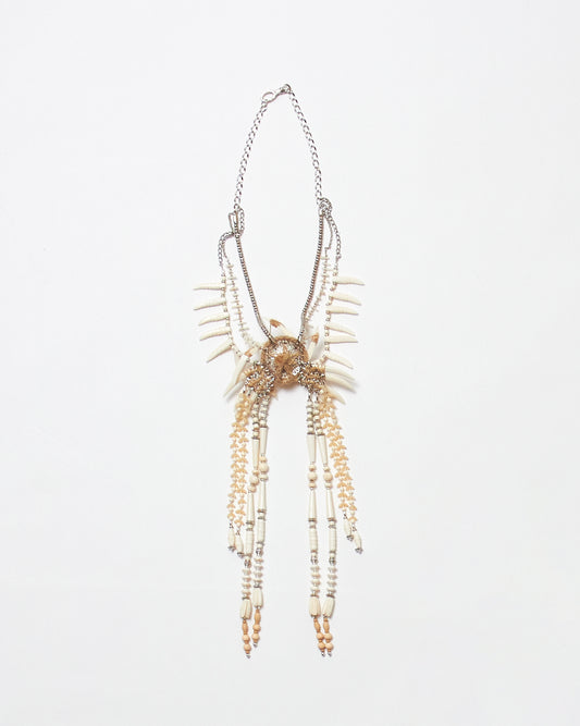 shell bone necklace【Delivery in March 2023】