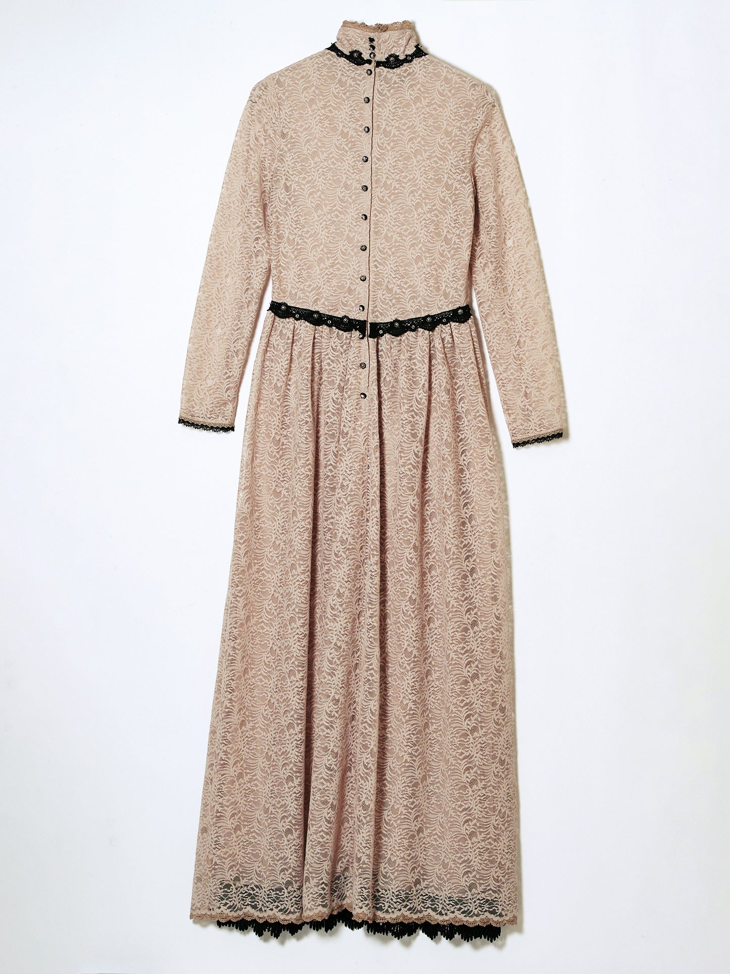 beige lace dress【Delivery in  January 2025】