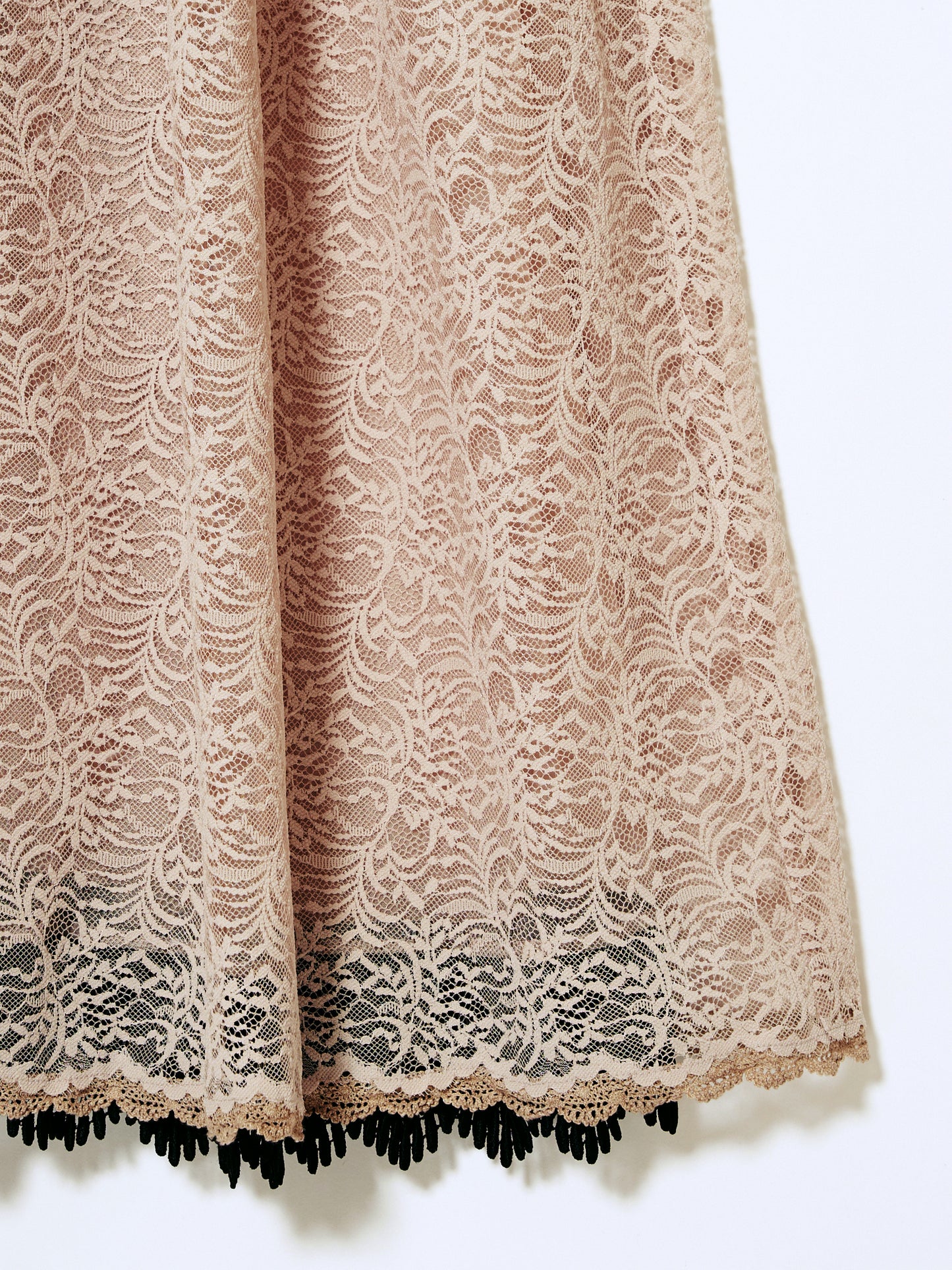 beige lace dress【Delivery in August 2023】