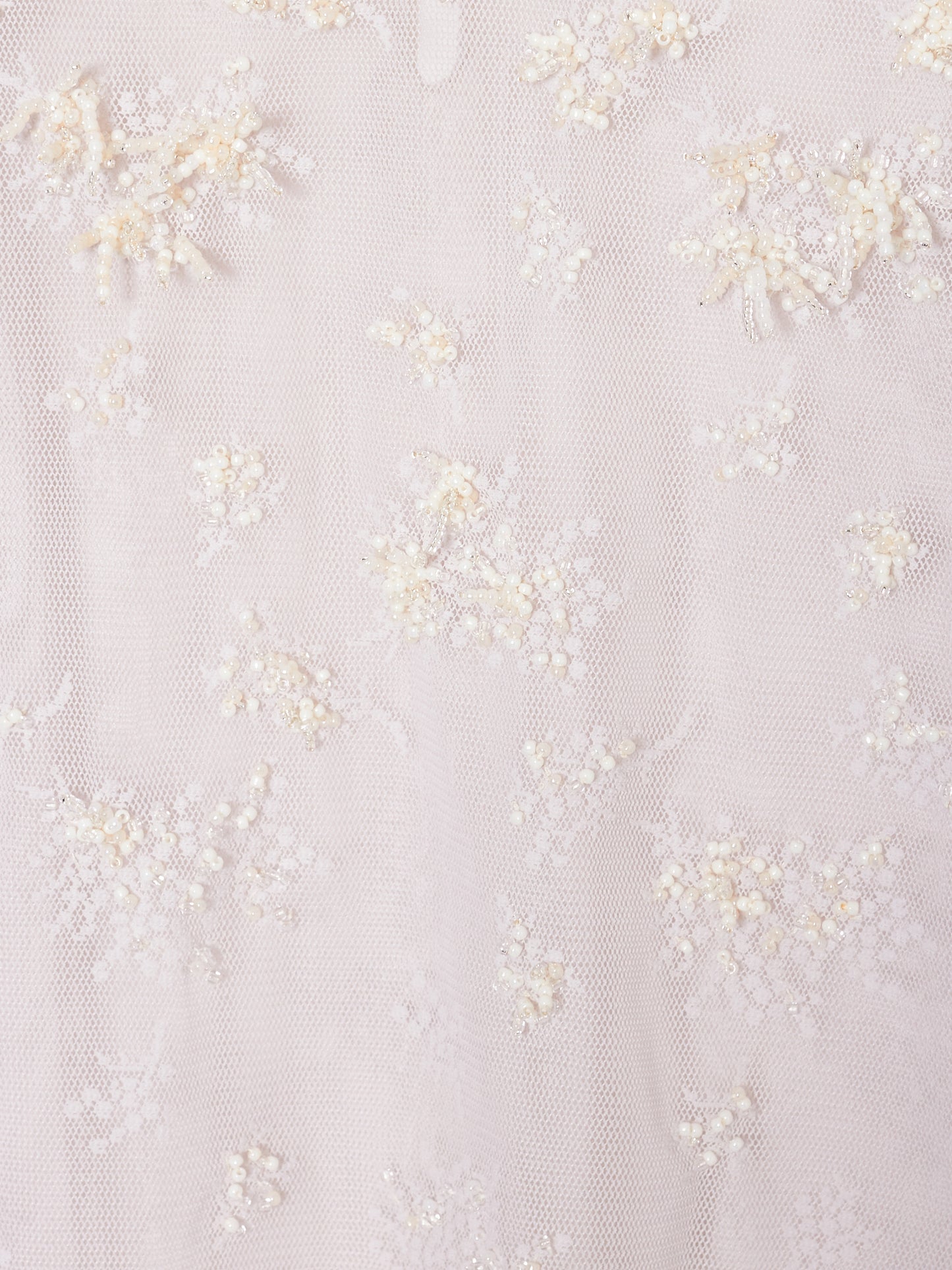 gypsophila embroidery sheer tops Greige【Delivery in January 2024】