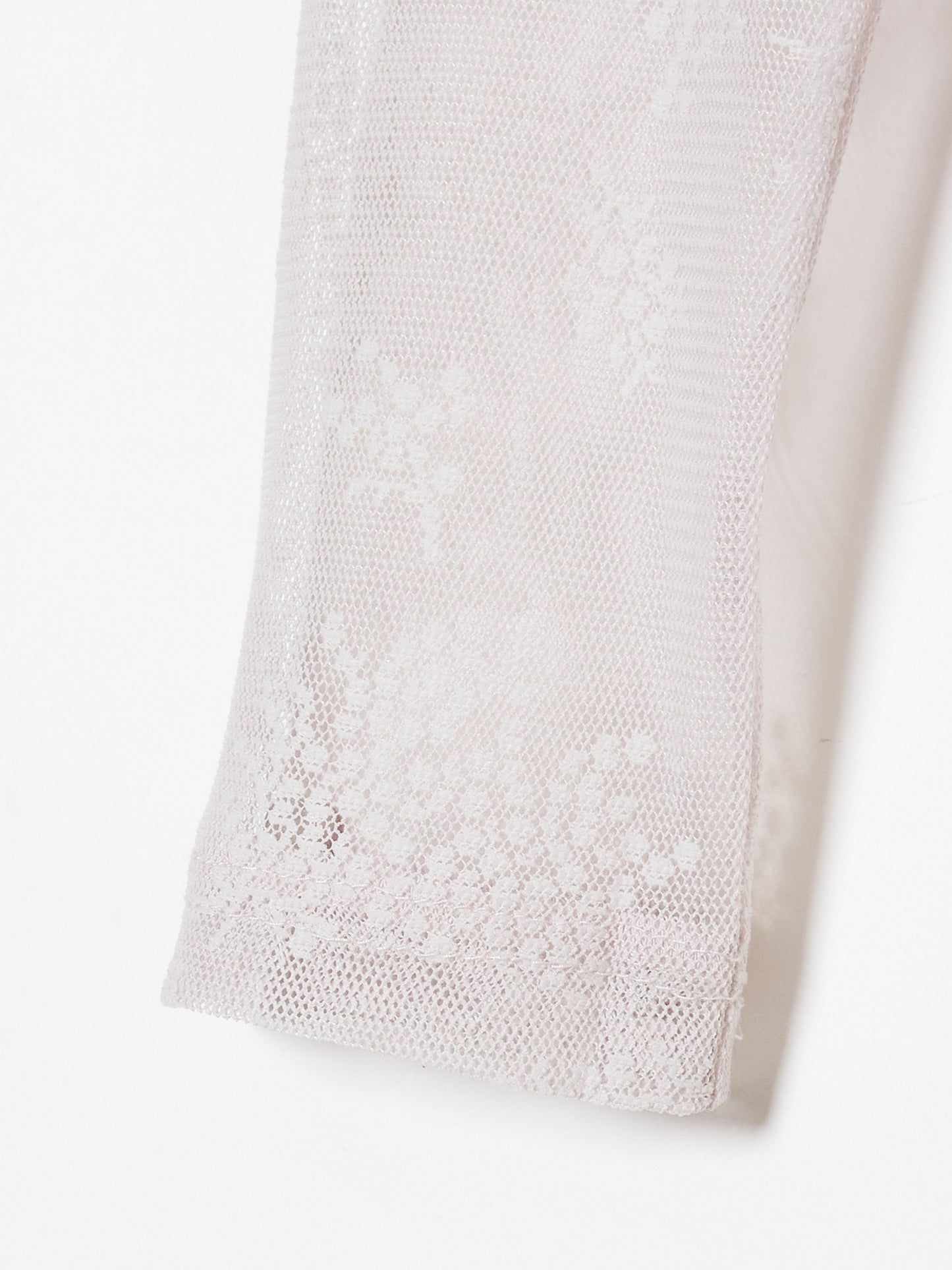 gypsophila embroidery sheer tops Greige【Delivery in December 2023】