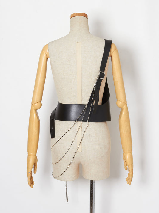 chain harness belt【Delivery in April 2024】