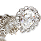crystal bijou knuckle ring silver【Delivery in December 2023】