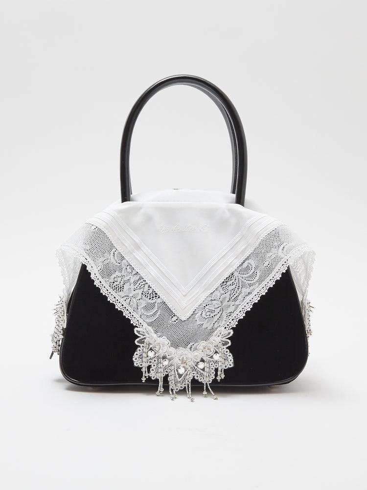 White handkerchief handbag 【Delivery in March 2025】