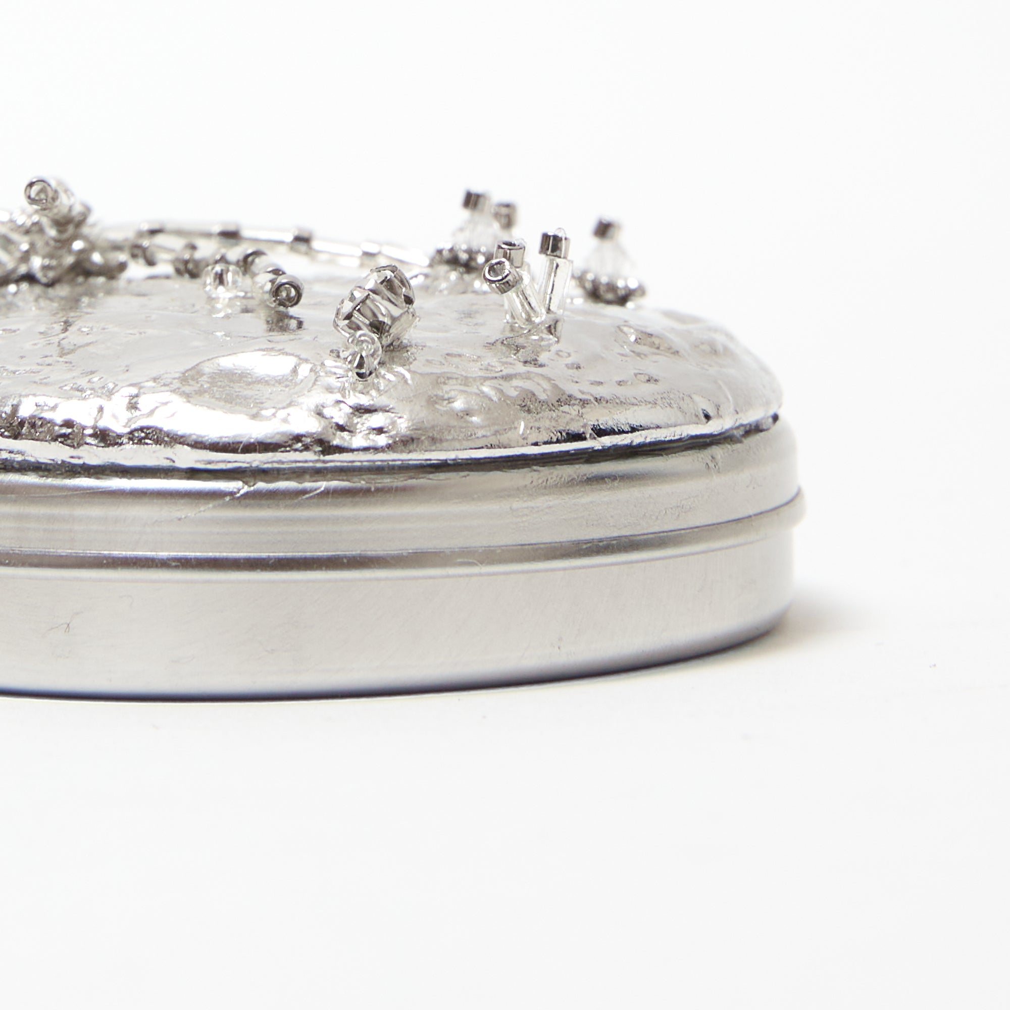 Little MOON case silver 【stock】
