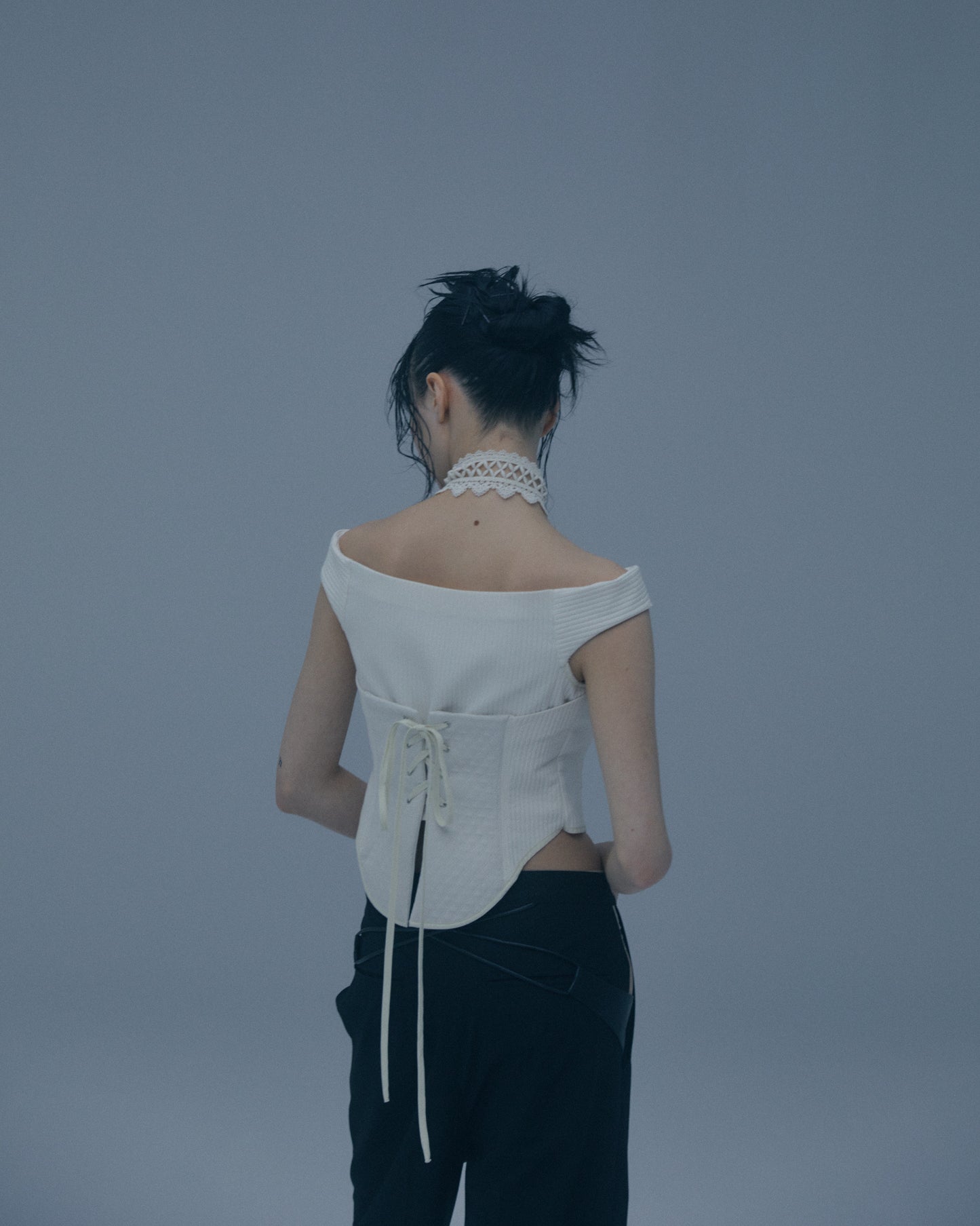 white horse corset【Delivery in January 2023】