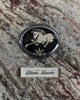 White horse compact mirror (silver)【Delivery in June 2024】