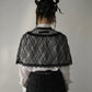 black lace cape【Delivery in August 2023】