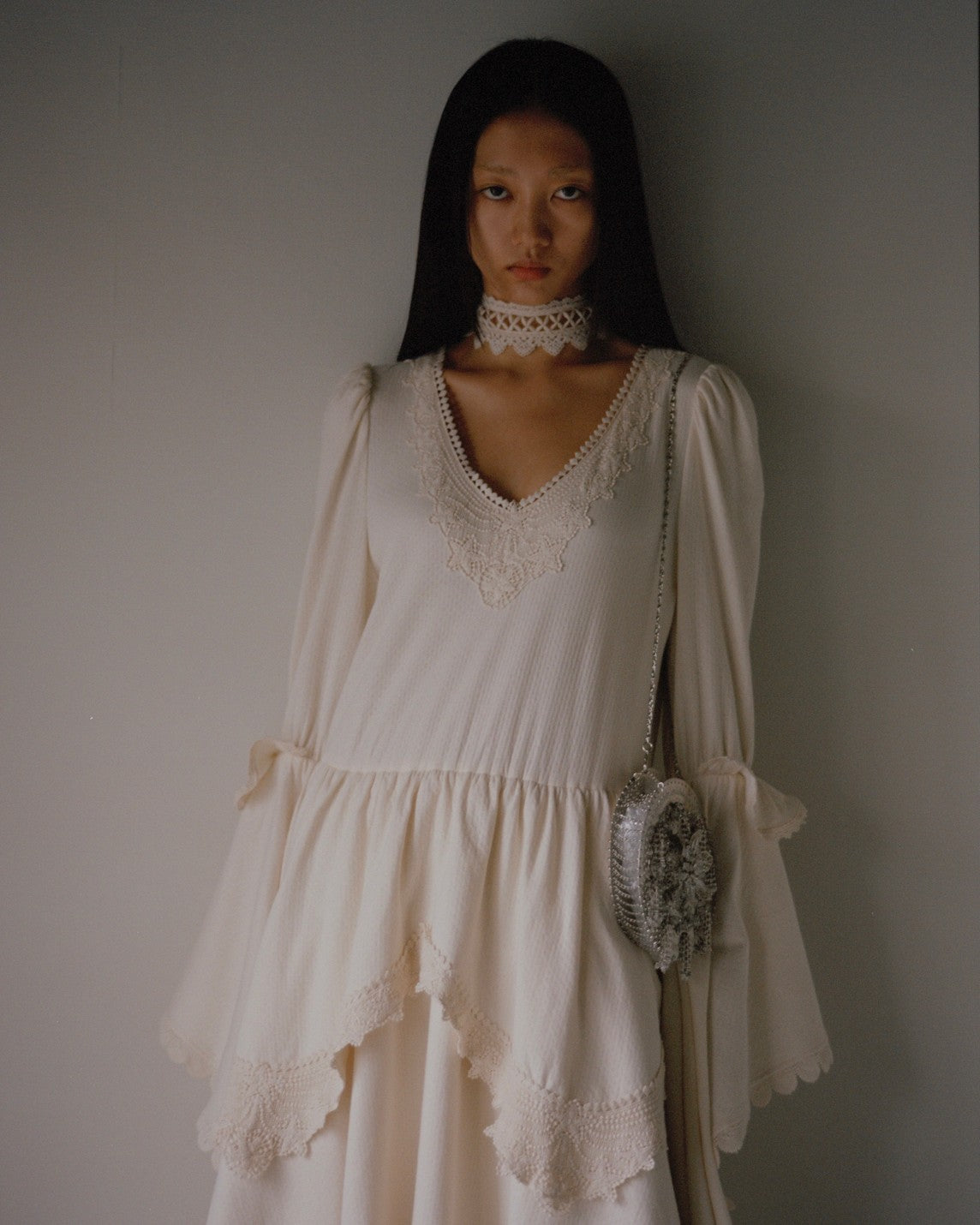 MOON pajamas dress【Delivery in December 2023】