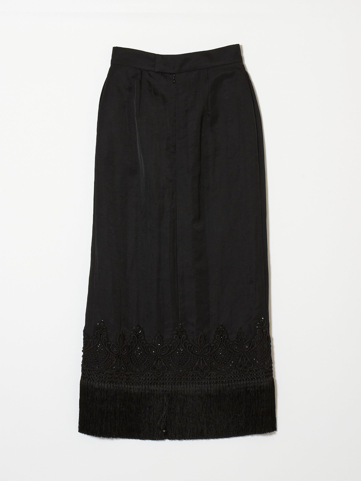 Fringe lace skirt