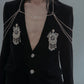 body piercing velvet jacket【Delivery in April 2023】