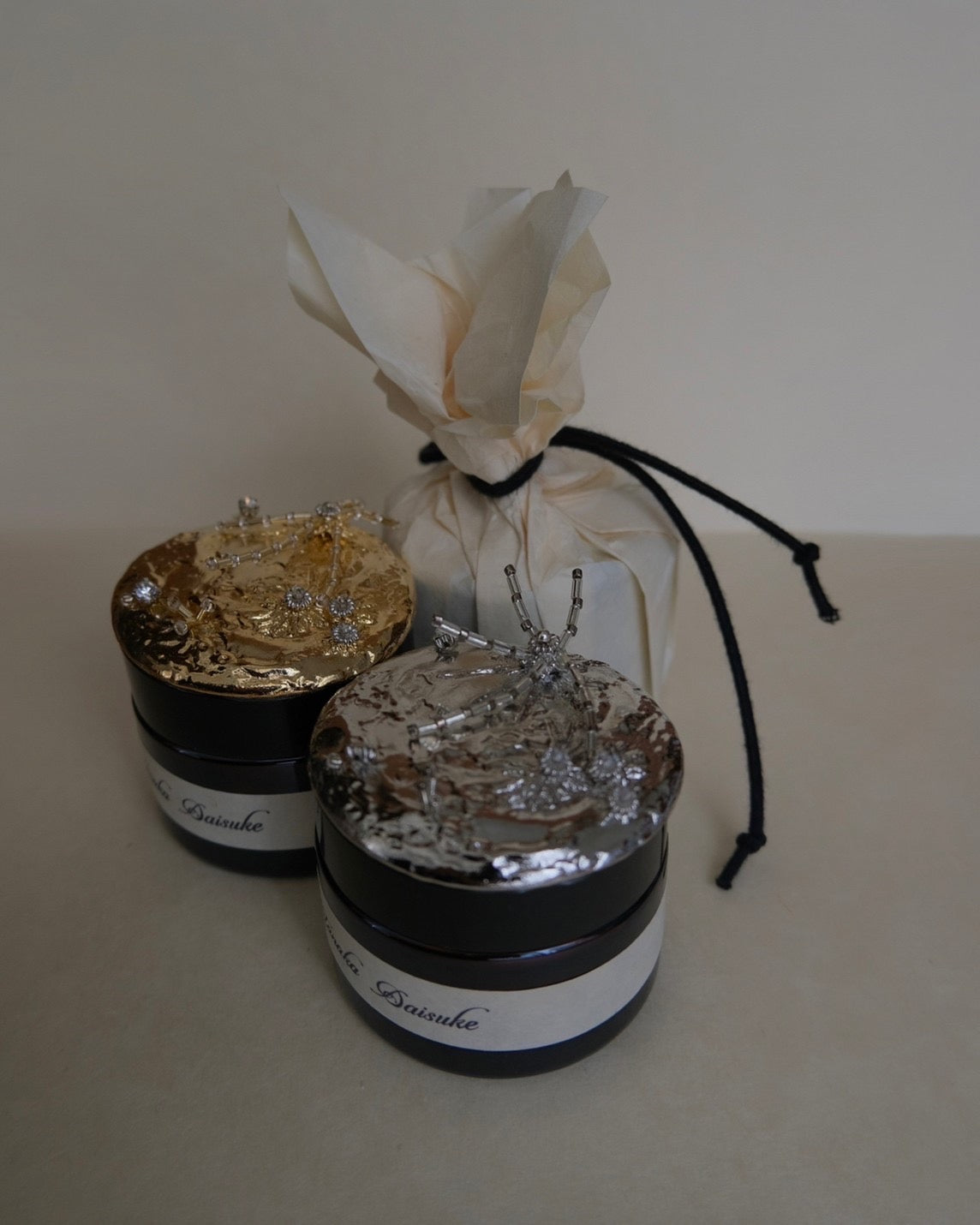 MOON light aroma candle silver【Delivery in September 2023】