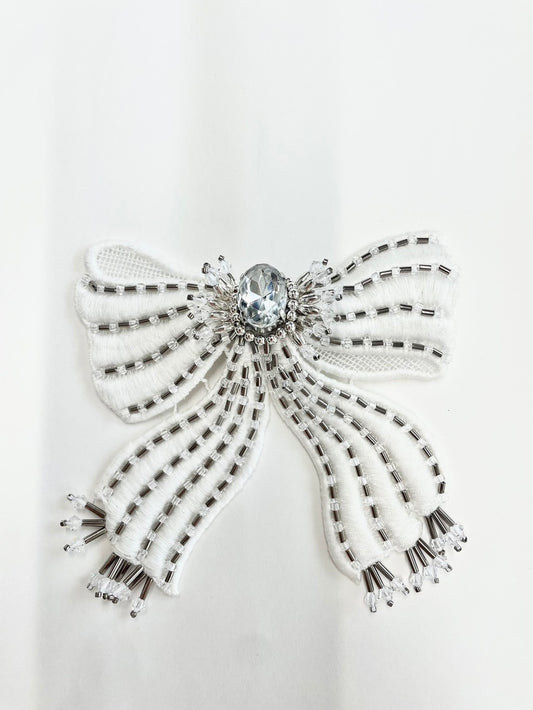 Bijou ribbon brooch【Delivery in August 2023】