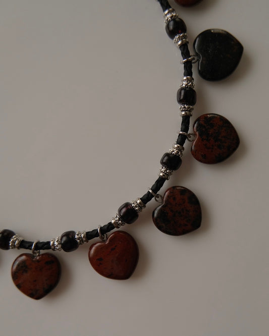 thirteen hearts necklaces.(Red)【Delivery in February 2023】