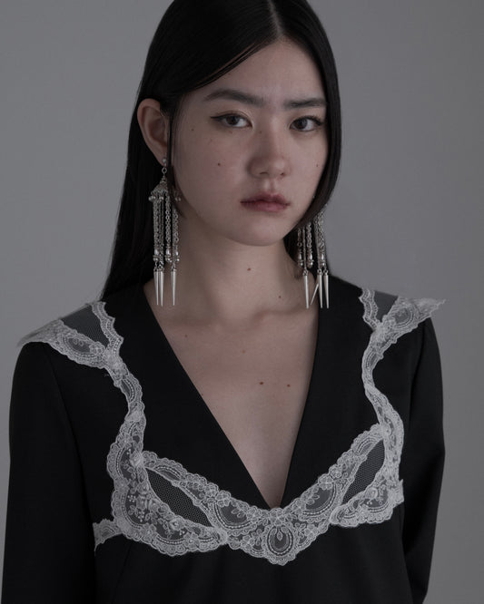 lace bra mini onepiece【Delivery in September 2023】