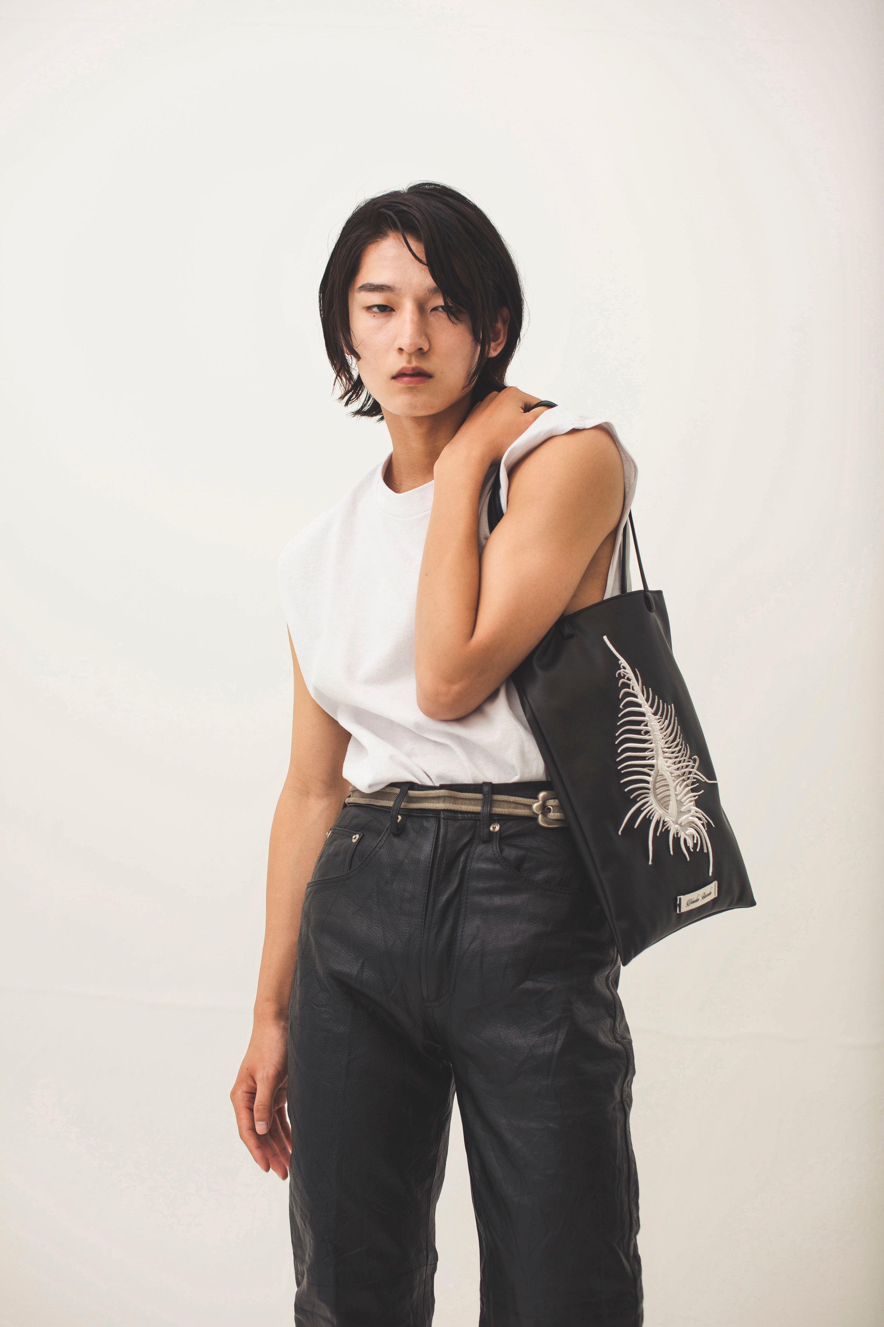 未使用ですtanaka daisuke akkigai leather bag